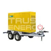 Дизельный генератор MitsuDiesel МД ЭД-30-Т400-1РПМ29 в погодозащитном кожухе на шасси