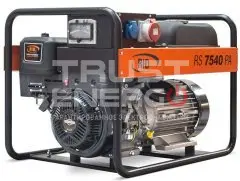 Бензиновый генератор RID RS 7540 PAE Открытая на раме Briggs&Stratton Vanguard 420 OHV trustenergo.ru
