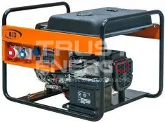 Бензиновый генератор RID RH 10000 E Открытая на раме Honda GX630 trustenergo.ru
