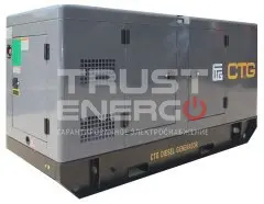 Дизельный генератор CTG AD-55RE В кожухе с АВР