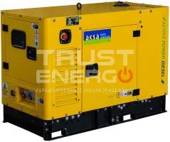 Дизельный генератор Aksa APD12A В кожухе