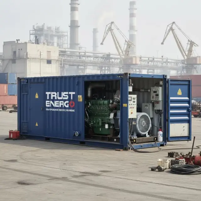 Параметры работы дизель-генераторных установок (ДГУ)