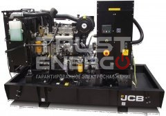 Дизельный генератор JCB G140S с АВР Открытая на раме   trustenergo.ru